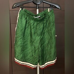 Zara Green Athletic Men's Shorts